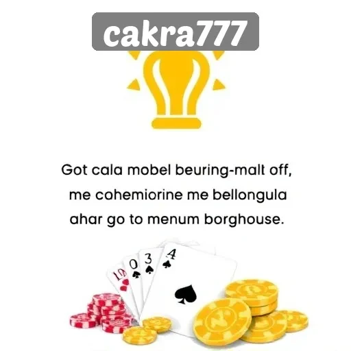 Cara Daftar dan Mulai Bermain di Cakra777 dengan Mudah